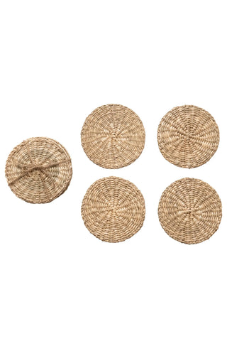 Seagrass Coasters, Set of 4