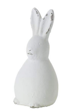 White Bunny Figurine
