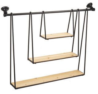 3-Tier Swing Wall Shelf