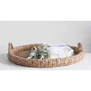 Extra Large Braided Tray with Handles