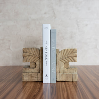 Architectural Carved Bookends