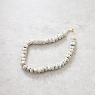 Patterned Bone Beads, Large