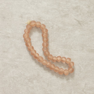 Pink Glass Beads, Medium