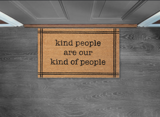 Kind People Doormat