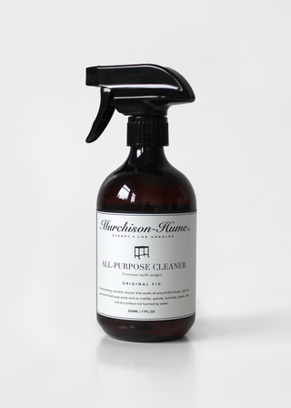 murchison-hume all purpose cleaner in amber spray bottle