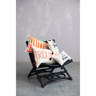 Double-Sided Fall and Halloween Lumbar Pillow
