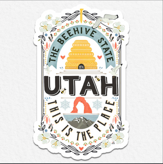 Utah Vinyl Sticker