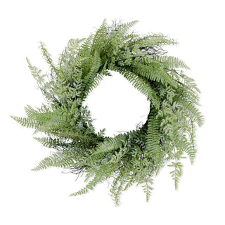 Mixed Fern & Twig Wreath