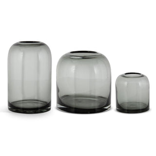 Transparent Glass Dome Vases