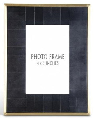 Black and Brass Photo Frame - 2 Sizes