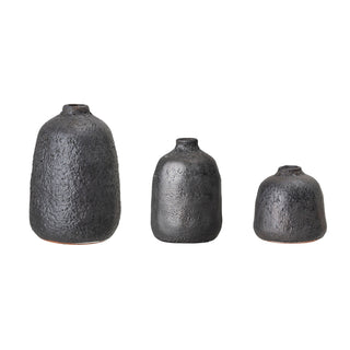 Black Terracotta Vases