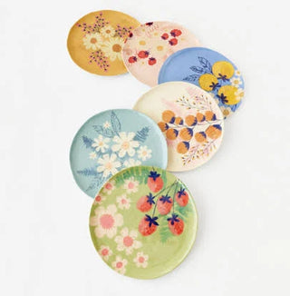 Berries and Blooms Melamine Plates