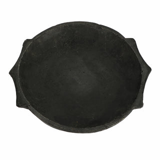 Hand Carved Black Stone Tray
