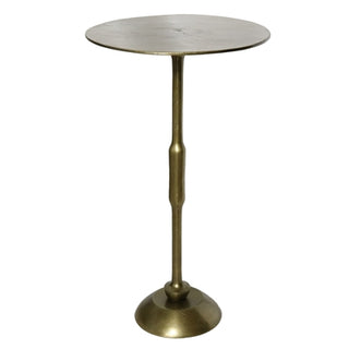 Brass Pedestal Table