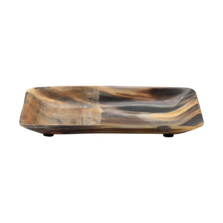 Carved Horn Tray