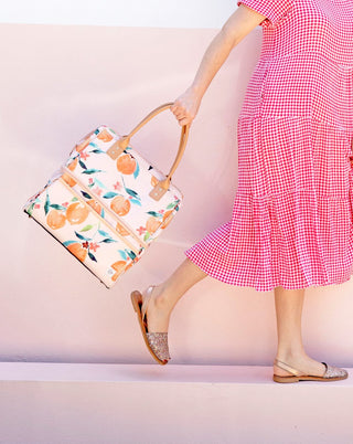 Orange Blossom Luxe Cooler Bag