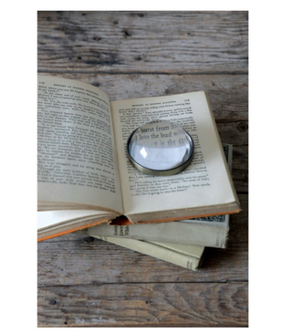 Antique Paperweight Magnifier