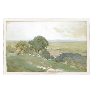 Petite Olive Trees Scene circa 1873