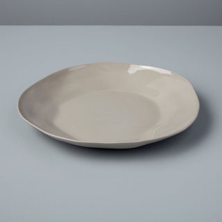 Sterling Grey Organic Edge Plate, Medium