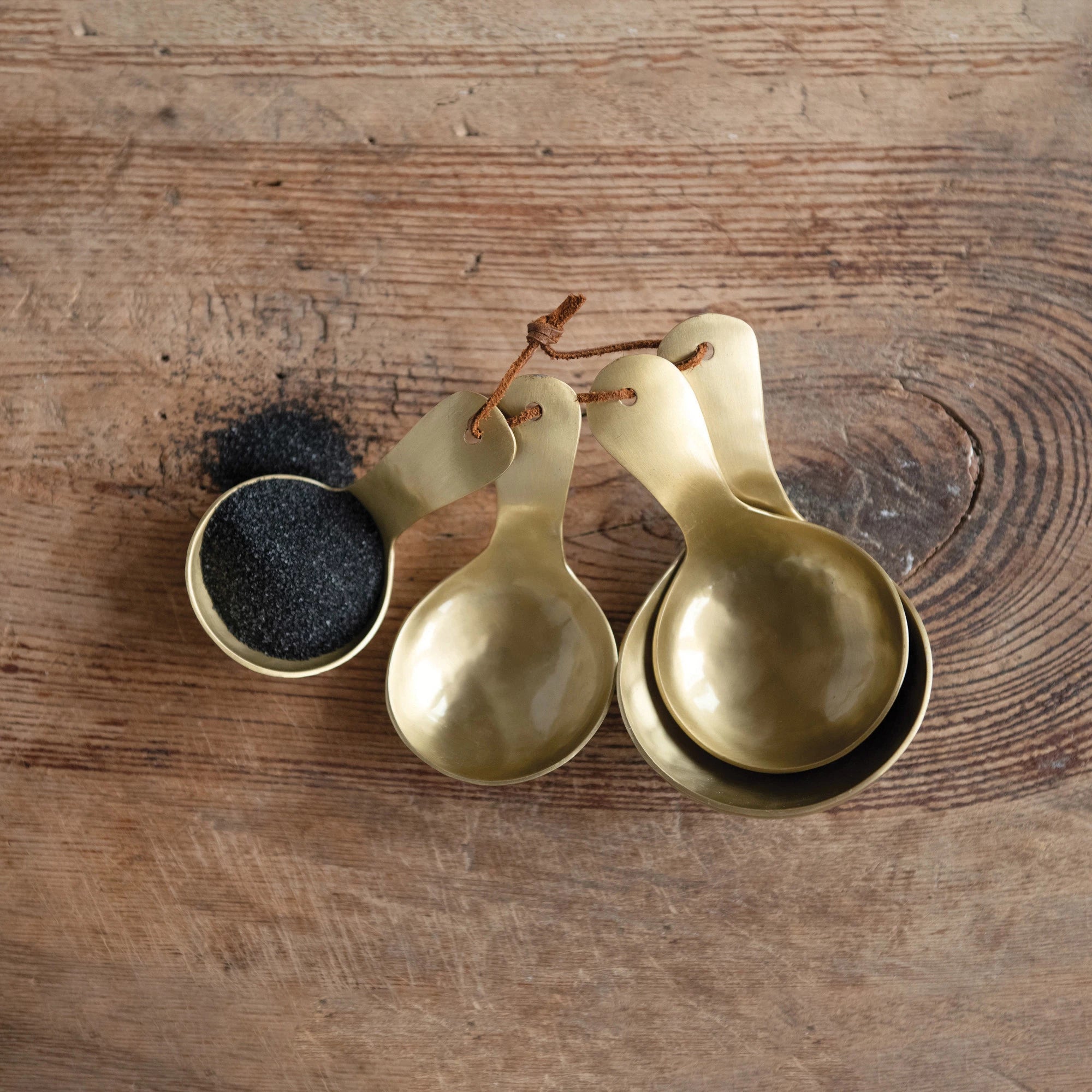 Brass Olive Spoon