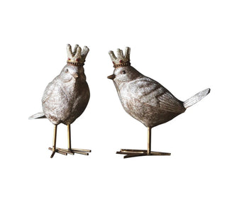 Bird with Crown Figurine, 2 Styles