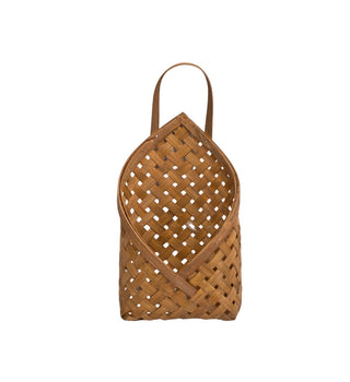 Bamboo Basket Wall Pocket