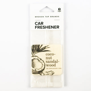 Coconut Sandalwood Car Freshener