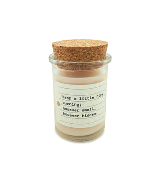 Olive & Amber Poetry Candle