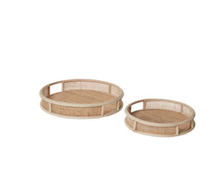 Round Cane Tray, 2 sizes