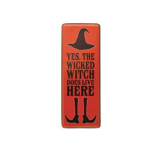 Metal Witch Wall Decor