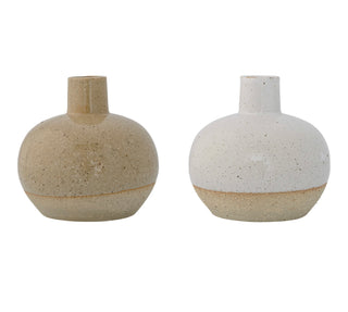 Stoneware Bud Vase