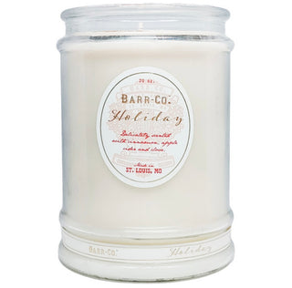 Barr-Co. Holiday Tumbler Glass Candle