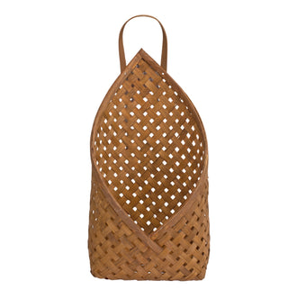 Bamboo Basket Wall Pocket