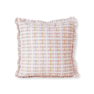 Patterned Ruffled Edge Pillows